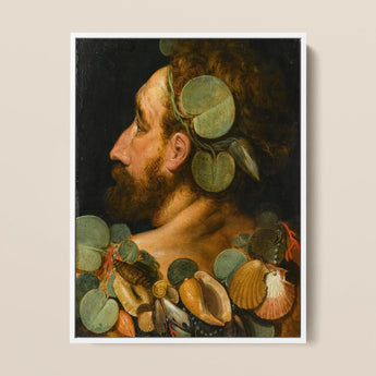 Sea God - Frans Floris Flemish Renaissance Art Print / Canvas, Frans Floris’ Sea God, Renaissance Charm Meets Mythological, Frans Floris