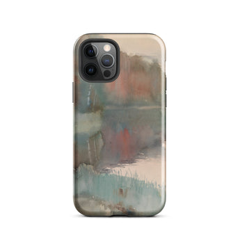 Meeresküste bei Haikko im Herbst - Albert Edelfelt Iphone Hülle, 12 Pro / Glanz, Handyhüllen, Toby Leon