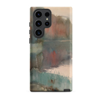 Seashore at Haikko in Autumn - Albert Edelfelt Phone Case, Samsung Galaxy S23 Ultra / Matte, Mobile Cases, Toby Leon