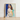 Framed Abstract Painting Seated Nude Figure Bold Blue Vilhelm Lundstrøm, Faceless Folds, Emerges Feels Closer, Sands, Prussian Hair