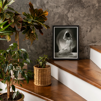 Seated Nude Woman - Jacob Merkelbach Art Print / Canvas, Posters Prints & Visual Artwork, Toby Leon