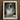 Framed Black White Photographic Print Nude Woman Hand Inside Jacob Merkelbach’s, Leidseplein, Atelier, Hair Falls Dark, Left Palm Presses,