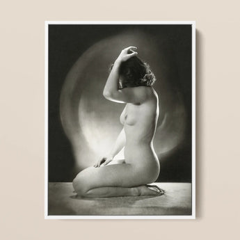 Seated Nude Woman - Jacob Merkelbach Art Print / Canvas, Inside Jacob Merkelbach’s, Jacob Merkelbach’s Leidseplein, Merkelbach’s