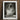 White-framed Black-and-white Photographic Print Nude Woman Hand Raised Inside Jacob Merkelbach’s, Leidseplein, Atelier, Hair Falls Dark,