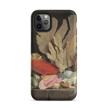Seaweed Lithophytes & Seashells - Anne Vallayer Coster Phone Case Iphone 11 Pro Max / Matte Artistic Phone Case Anne Vallayer-coster