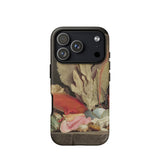 Seaweed Lithophytes & Seashells - Anne Vallayer Coster Phone Case Iphone 17 Pro / Matte Iphone 12 Pro Max Case Floral Design Black Anne