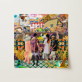 Second Homesick Pt 2 - Surreal Bangkok Collage Art Print Vibrant Four People Colorful Eclectic Attire Bangkok’s Soul, Captivating, Prints