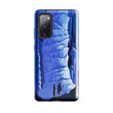 See America Travel Poster - Alexander Dux Phone Case Samsung Galaxy S20 Fe / Gloss Blue Illustrated Phone Case Stylized Cave Two