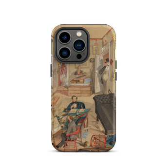 Self-portrait in the Artist’s Studio - Emile Masson Iphone Case, 13 Pro / Matte, Mobile Phone Cases, Toby Leon