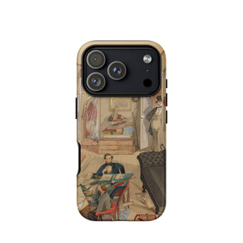 Self-portrait in the Artist’s Studio - Emile Masson Iphone Case, 17 Pro / Matte, Mobile Phone Cases, Toby Leon