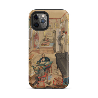 Self-portrait in the Artist’s Studio - Emile Masson Phone Case Iphone 11 Pro / Matte Phone Case Vintage Interior Scene Chaos Entwine, émile