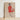 Framed Artwork Stylized Figure Vibrant Red Attire Beige Schiele Twists, Raw Silhouette, Art Print