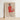 Framed Artwork Stylized Figure Vibrant Red Attire Beige Schiele Twists, Raw Silhouette, Art Print