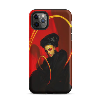 Serafina - Lesbische Hexe iPhone Hülle, 11 Pro Max / Matt, Handyhüllen, Toby Leon
