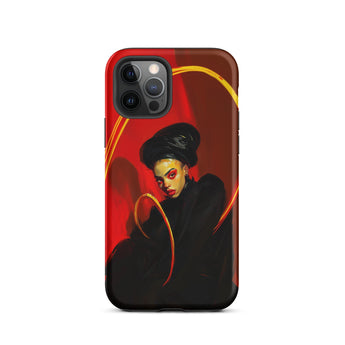 Serafina - Lesbische Hexe iPhone Hülle, 12 Pro / Matt, Handyhüllen, Toby Leon