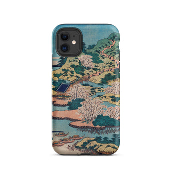 Sesshu Ajigawaguchi Tenposan - Hokusai Ukiyo-e Phone Case, Iphone 11 / Matte, Mobile Cases, Toby Leon
