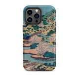 Sesshu Ajigawaguchi Tenposan - Hokusai Ukiyo-e Phone Case Iphone 14 Pro Max / Matte Artistic Phone Case Sesshu Ajigawaguchi Tenposan,