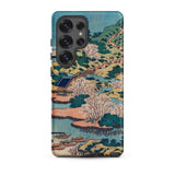Sesshu Ajigawaguchi Tenposan - Hokusai Ukiyo-e Phone Case Samsung Galaxy S25 Ultra / Matte Phone Case Traditional Japanese Woodblock Print