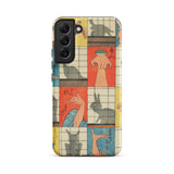 Shadow Figures - Utagawa Hiroshige Phone Case, Samsung Galaxy S22 Plus / Matte, Mobile Cases, Toby Leon