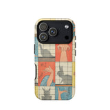 Shadow Figures - Utagawa Hiroshige Phone Case, Hiroshige’s Shadow Figures, Hiroshige Iphone Case, Traditional Shoji Screens