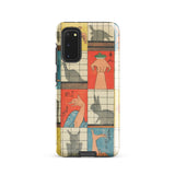 Shadow Figures - Utagawa Hiroshige Phone Case, Hiroshige’s Shadow Figures, Hiroshige Iphone Case, Traditional Shoji Screens