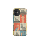 Shadow Figures - Utagawa Hiroshige Phone Case, Hiroshige’s Shadow Figures, Hiroshige Iphone Case, Traditional Shoji Screens