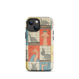 Shadow Figures - Utagawa Hiroshige Phone Case, Hiroshige’s Shadow Figures, Hiroshige Iphone Case, Traditional Shoji Screens