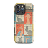 Shadow Figures - Utagawa Hiroshige Phone Case, Hiroshige’s Shadow Figures, Hiroshige Iphone Case, Traditional Shoji Screens