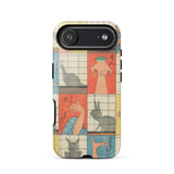 Shadow Figures - Utagawa Hiroshige Phone Case, Hiroshige’s Shadow Figures, Hiroshige Iphone Case, Traditional Shoji Screens
