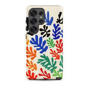 Sheaf – Henri Matisse Cutouts Samsung Case, Galaxy S25 Ultra / Matte, Samsung Galaxy S23 Ultra Phone Case Colorful Abstract