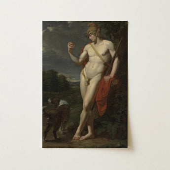 Der Hirte - Jean Baptiste Frederic Desmarais Kunstdruck / Leinwand, 12x18’’ / 31x46cm / Ungerahmt / ohne Rand, Poster Drucke & Visuelles