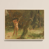 The Shooter - Julius Paulsen Art Print / Canvas, 16x12’’ / 41x31cm / Natural Frame, Posters Prints & Visual Artwork, Toby Leon