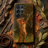 The Shooter - Julius Paulsen Phone Case Rugged Olive-green Phone Case Textured Oil Painting Muscular Julius Paulsen’s, Paulsen Iphone Case,