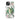 Iphone 14 Plus / Matte Shrike and Clover - Numata Kashu Meiji Phone Case, Green-feathered Surveys, Bird Art