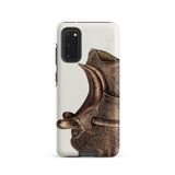 Side Saddle - Bertha Semple Horse Tack Art Phone Case, Samsung Galaxy S20 / Matte, Mobile Cases, Toby Leon