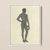 Sieger - Sascha Schneider Fine Art Print / Canvas, 12x16’’ / 31x41cm / White Frame, Posters Prints & Visual Artwork, Toby Leon