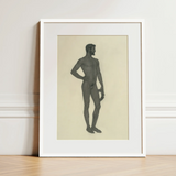 Sieger - Sascha Schneider Fine Art Print / Canvas, 12x16’’ / 31x41cm / White Frame / Matboard, Posters Prints & Visual Artwork, Toby Leon