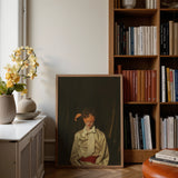 Silk - Neobarocker schwuler Herrenmode-Kunstdruck / Leinwand, Poster Drucke & visuelle Kunstwerke, Toby Leon