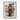 Silk Rodeo - Cultural Fusion Collage Art Print, Regal Figure Traditional African-inspired Attire Ornate Patterns Gold