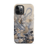 Sinuous - Surreal Alien Sea Life Phone Case Iphone 12 Pro Max / Matte Abstract Patterned Phone Case Surreal Alien, Alien Sea Life, Life