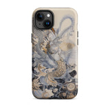Sinuous - Surreal Alien Sea Life Phone Case Iphone 15 Plus / Matte Iphone Case Abstract Design Surreal Alien, Alien Sea Life, Life