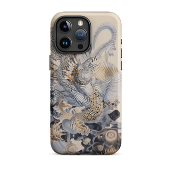 Sinuous - Surreal Alien Sea Life Phone Case Iphone 15 Pro Max / Matte Artistic Patterned Phone Case Surreal Alien, Alien Sea Life, Life