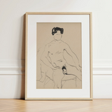 Sketchbook 40 Sheets - Cyprian Majerník Art Print / Canvas, 12x16’’ / 31x41cm / Natural Frame / Matboard, Posters Prints & Visual Artwork,