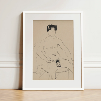 Sketchbook 40 Sheets - Cyprian Majerník Art Print / Canvas, 12x16’’ / 31x41cm / White Frame / Matboard, Posters Prints & Visual Artwork,