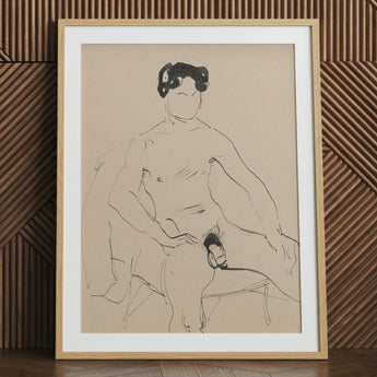Sketchbook 40 Sheets - Cyprian Majerník Art Print / Canvas, 24x32’’ / 61x81cm / Natural Frame / Matboard, Posters Prints & Visual Artwork,