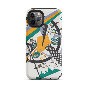 Kleine Werelden Iv - Wassily Kandinsky Iphone Hoesje, 11 Pro / Mat, Mobiele Telefoonhoesjes, Toby Leon