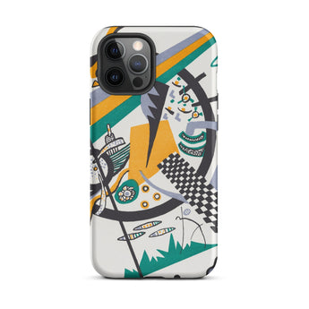 Small Worlds Iv - Wassily Kandinsky iPhone-hoesje, 12 Pro Max / Mat, Telefoonhoesjes, Toby Leon