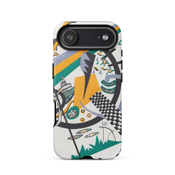 Small Worlds Iv - Wassily Kandinsky iPhone-hoesje, 17 Air / Mat, mobiele telefoonhoesjes, Toby Leon