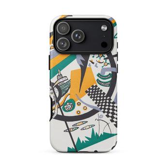 Small Worlds Iv - Wassily Kandinsky iPhone-hoesje, 17 Pro Max / Mat, mobiele telefoonhoesjes, Toby Leon