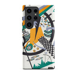 Small Worlds Iv - Wassily Kandinsky Phone Case Samsung Galaxy S23 Ultra / Matte Abstractly Designed Phone Case Bold Geometric Shapes
